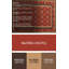 Tapis de zone rouge/brun contemporain-332036703