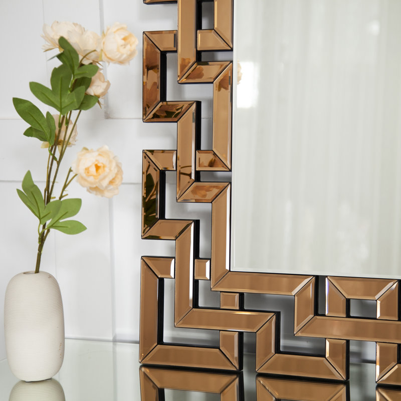 Faustine Rectangle Asymmetrical Wall Mirror