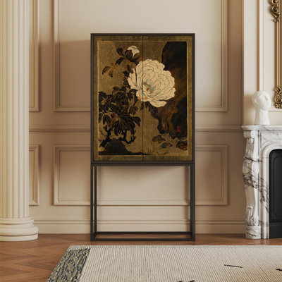 Commode française à pieds hauts rétro