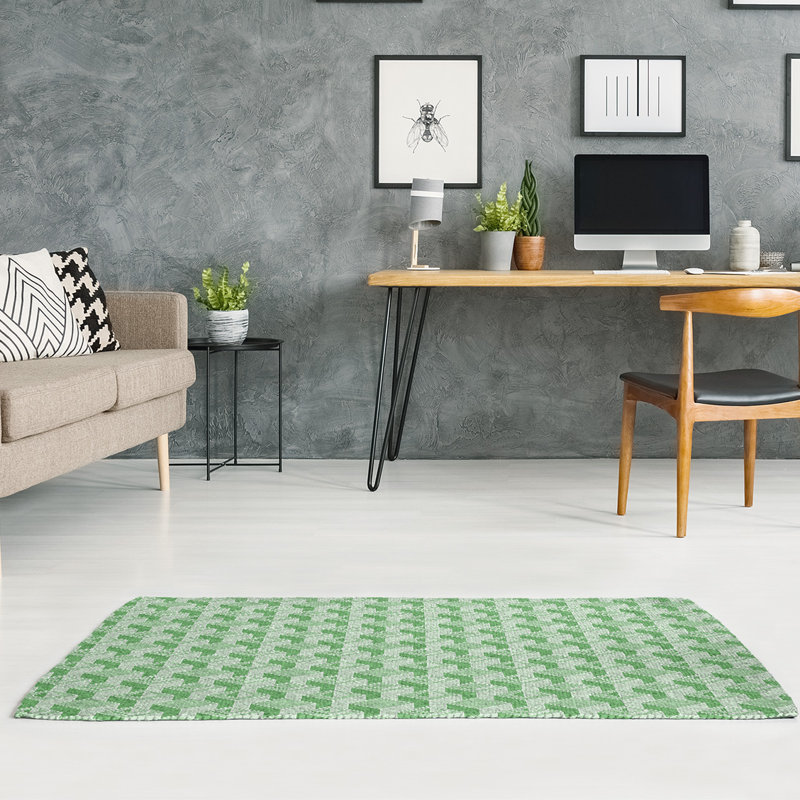 Tapis de zone verte skyscrapers classic, Rectangle 5 pi x 7 pi