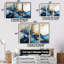 Ensemble de salon Golden Wall Reflection On The Waves-790770965-790770989