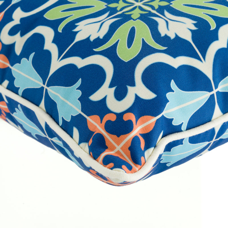 Housse de coussin Lillian August, Antica Multi, H 20 po x l 20 po