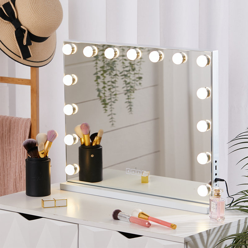 Tatiana Iron Rectangle Floor Mirror
