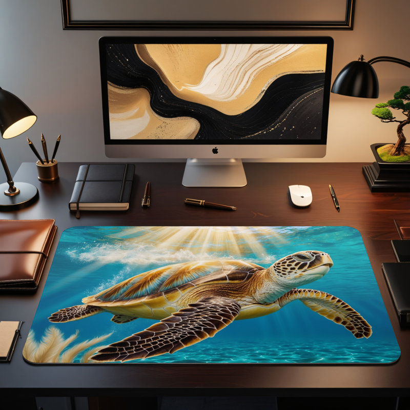 Polyester Desk Pad, 23.6x13.8