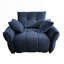 Single Seater Sofa With Throw Pillows-1915547718