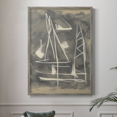 ABSTRACT Series DCCC Framed Print - Solid Wood