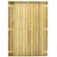 Garden Tool Shed 123x50x171 cm Impregnated Pinewood