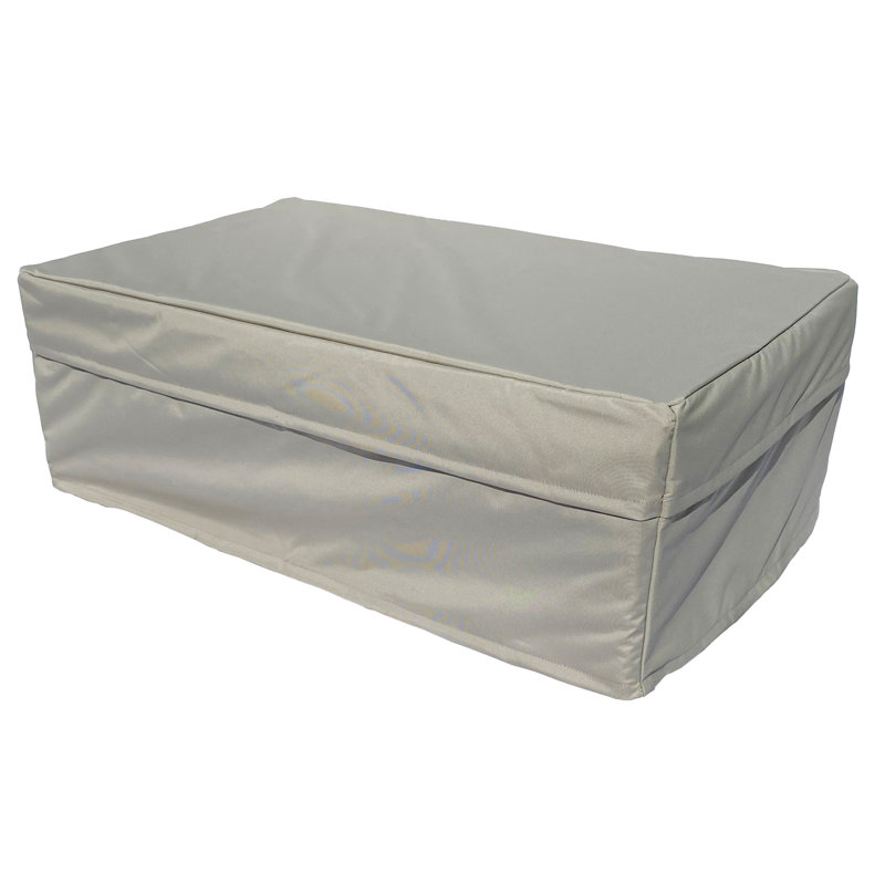 EDDIE BAUER OTTOMAN COVER MEDIUM COVER, Tan