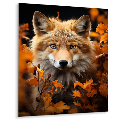 Décoration murale renard en automne I