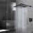 Rain Fixed Shower Head 2.5 GPM GPM