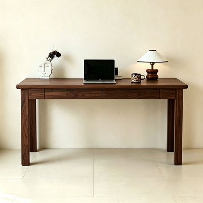 Nordic-Style Solid Wood Home Office Desks