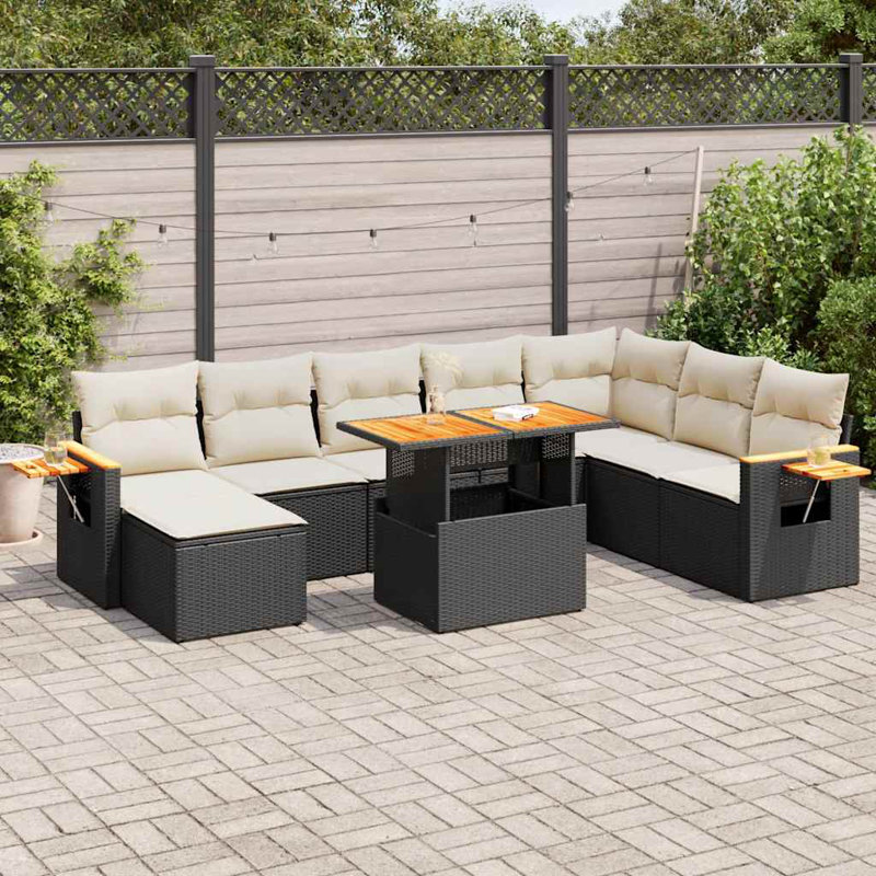 Ensemble de canapé de jardin Vidaxl