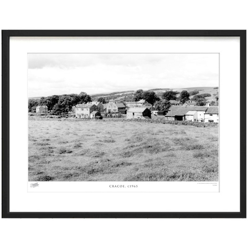 Cracoe, C1965 - Single Picture Frame Print, 60cm H x 80cm W x 2.3cm D