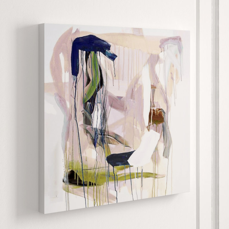 Lavender Spring I Painting by Mia Malcolm Studio, 40" H x 40" W, Plexi