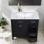 Meuble-lavabo simple 36 po avec plateau Revae