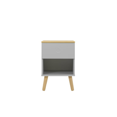 40cm W Manufactured Wood Bedside Table