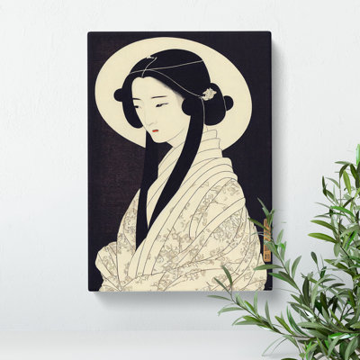 XC1022-1805X Delightful Geisha - Wrapped Canvas Print