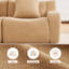 Canapé modulaire 82,7 po en tissu Teddy-614626924