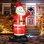 Grand Père Noël gonflable «Say Hi»