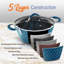 11 - Piece Non-Stick Aluminum Cookware Set-50838721