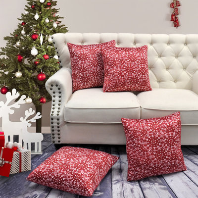 Abstract Square Throw Pillow Cover