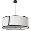 Luminaire suspendu tambour 4 lumières Notched Drum
