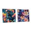 Diemer - Ensemble de 2 peintures murales abstraites en acrylique-103922427