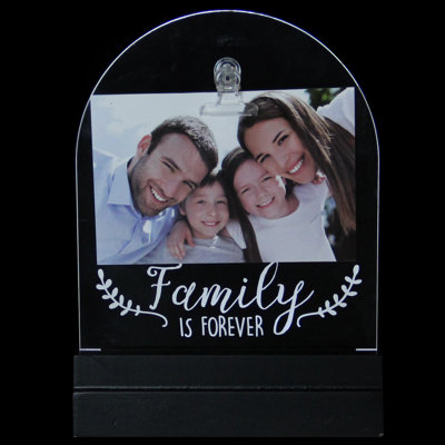 Black Beveled Picture Frame