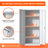 71" Tall Metal Garage Cabinet - Heavy-Duty, Secure Steel Cabinet for Garage and Home Office-844933947