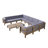 Acacia 10 - Person Patio Conversation Set with Cushions-894956337