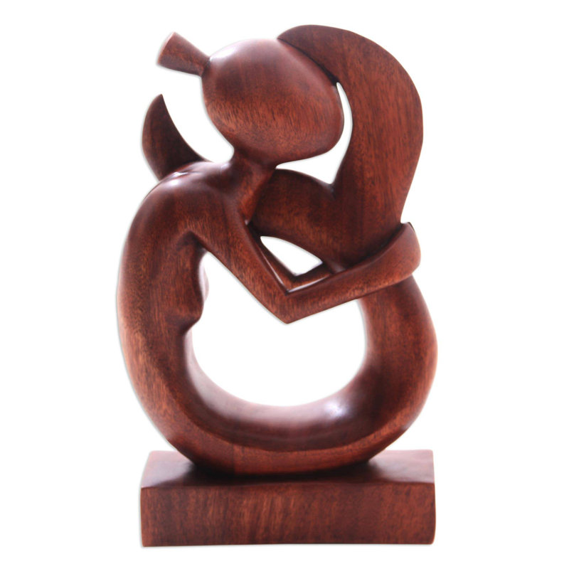 Sculpture en bois Myaree Serene Mermaid