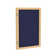 Enclosed Cabinet Fabric Bulletin Board