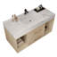 Meuble-lavabo de salle de bain avec lavabo en céramique-1829030457