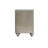 Lucienne Beige Velvet Nightstand