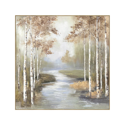 Art mural sur toile Birch Haven