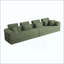 Canapé modulaire en L Boneless-1687375019
