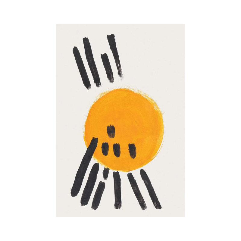 Sun Rays I by EnShape - Wrapped Canvas Print, 20.32 cm H x 30.48 cm W