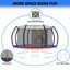 Trampoline 12 pi avec enceinte-112562735