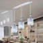 Luminaire suspendu pour îlot de cuisine 3 lumières Brittanye