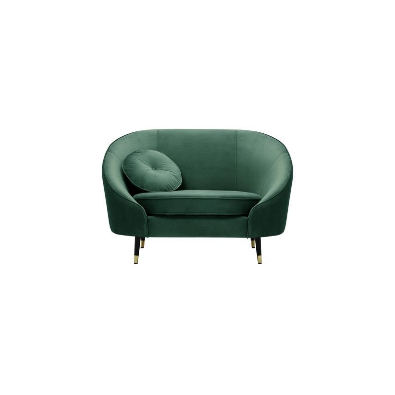 Glencoe Upholstered Armchair, Azur