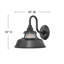 Luminaire de grange d'extérieur Calum-753853653-704192314