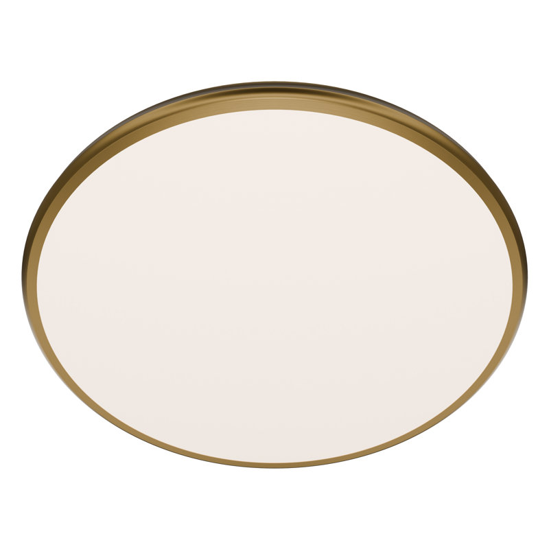 Parthenon 10" Dimmable LED Flush Mount With Built In Color Temperature Adjustability Switch From 2700K/3000K/3500K/4000K, 22"