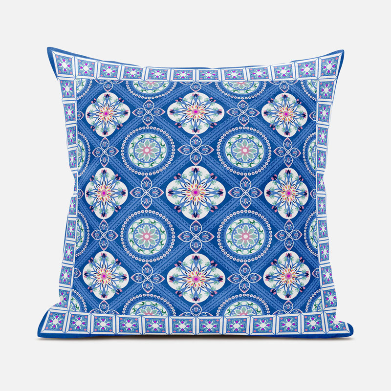 Reversible Throw Pillow, 16" x 16"