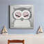 Chouette - peinture sur toile encadrée-744648941-744648942