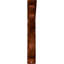 Support en fer forgé Avery de l 2 po x P 10 po x H 12 po, (contreventement triple central), cuivre antique-1168521215-1168521189