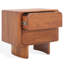Table de chevet 2 tiroirs en bois