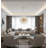 Modern 16 Light Sputnik Crystal Chandelier 