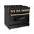 Gold Black Stainless Steel