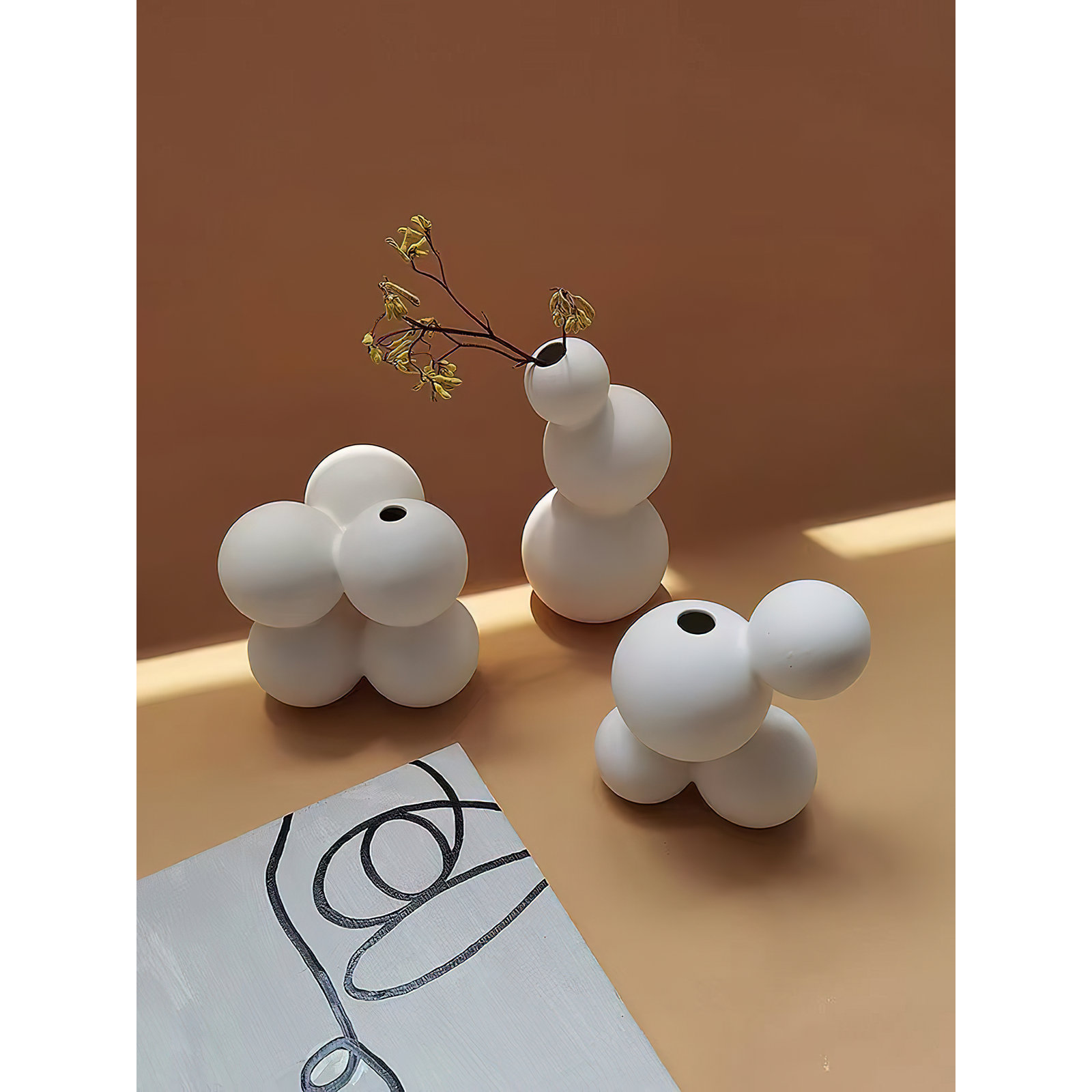 Siobhan 6.3'' Handmade Ceramic Table Vase