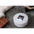 Round Comfortable Side Table With Boucle Padding - Relaxing Touch Coffee Option